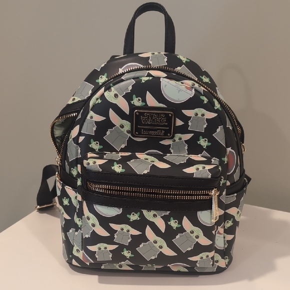 Loungefly | Bags | Star Wars Loungefly Baby Yoda Mini Backpack | Poshmark